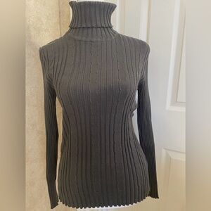 Belldini Ribbed Turtleneck Sweater